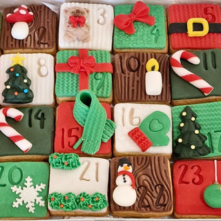 Biscotti Calendario di Natale