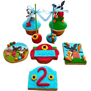 Biscotti compleanno Bing Cartoon ideali per compleanni per bambini