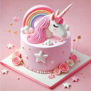 Torta Unicorno Colorato