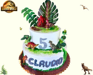 Torta Jurassic Park