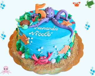 Torta i tesori del mare