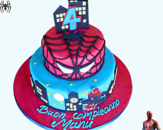 Torta Spiderman Story