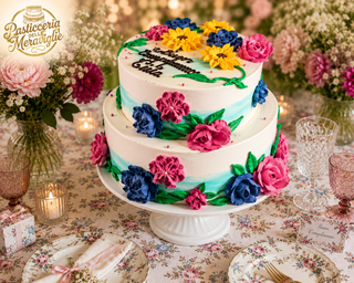 Torta Fiori di Primavera