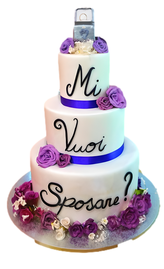 Torta Marriage Proposal