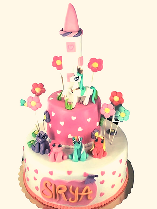 Torta mini pony