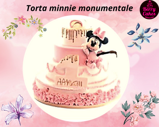 Torta minnie monumentale