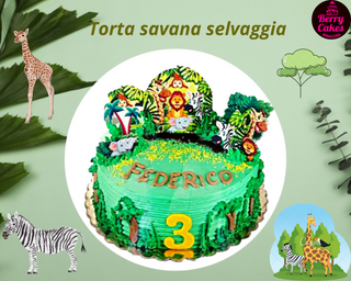 Torta savana selvaggia